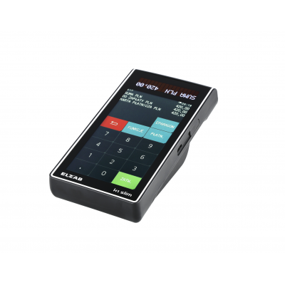 Kasa fiskalna ELZAB K1 SLIM online - biały/pomar Knurów k. Gliwice Gierałtowice Czerwionka-Leszczyny